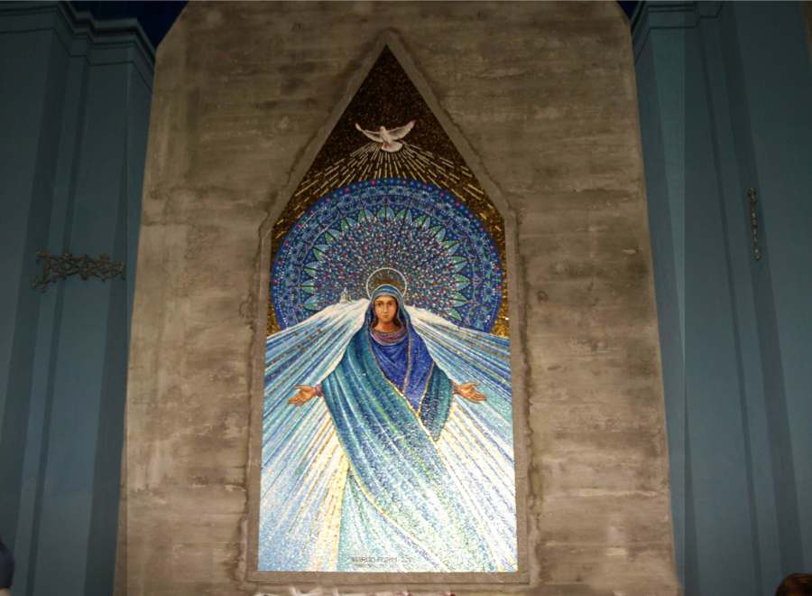 Il Mosaico ”La Madonna dell’Accoglienza”