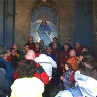 Interno con il coro della montagna “INZINO”