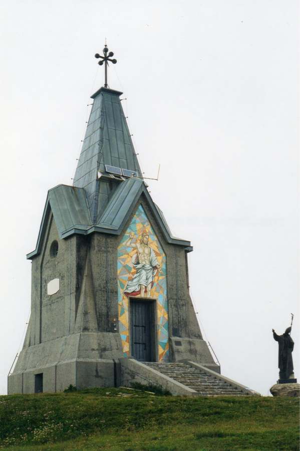 Il Monumento a Cristo Redentore con Papa Paolo VI