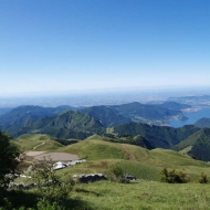 Veduta panoramica del Lago d’Iseo